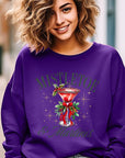 Mistletoe & Martinis Graphic Fleece Sweatshirts