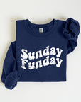 Sunday Funday Graphic Fleece Sweatshirts