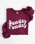 Sunday Funday Graphic Fleece Sweatshirts