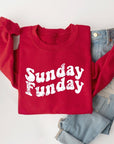 Sunday Funday Graphic Fleece Sweatshirts