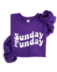 Sunday Funday Graphic Fleece Sweatshirts