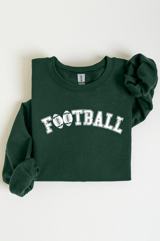 Football Graphic Fleece Sweatshirts