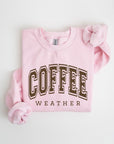 Coffee Weather Graphic Fleece Sweatshirts