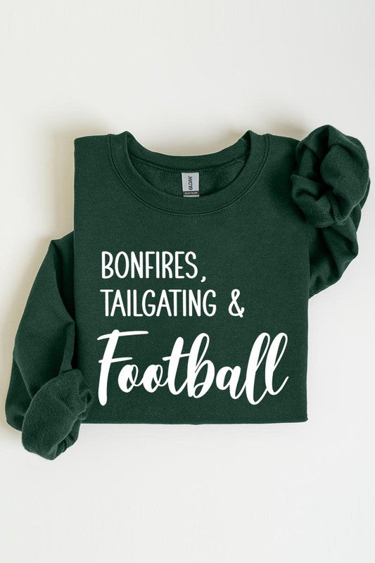 Bonfires Tailgating &amp; Football Graphic Sweatshirts