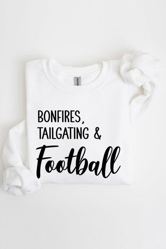 Bonfires Tailgating &amp; Football Graphic Sweatshirts