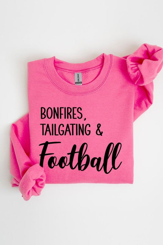 Bonfires Tailgating &amp; Football Graphic Sweatshirts