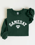 Game Day Football Heart Graphic Sweatshirts