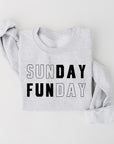 Sunday Funday Graphic Fleece Sweatshirts