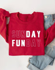 Sunday Funday Graphic Fleece Sweatshirts