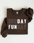 Sunday Funday Graphic Fleece Sweatshirts