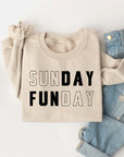 Sunday Funday Graphic Fleece Sweatshirts