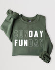 Sunday Funday Graphic Fleece Sweatshirts