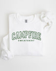 Campfire Sweatshirt Graphic Fleece Sweatshirts