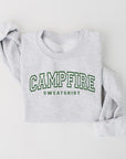 Campfire Sweatshirt Graphic Fleece Sweatshirts