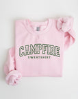 Campfire Sweatshirt Graphic Fleece Sweatshirts