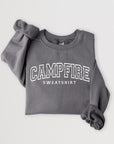 Campfire Sweatshirt Graphic Fleece Sweatshirts