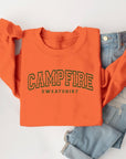 Campfire Sweatshirt Graphic Fleece Sweatshirts