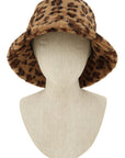 Leopard Print Trendy Bucket Hat