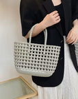 Open Weaved Small Jelly Tote