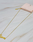 Lovely Love Necklace - Roped