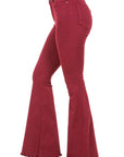 GJG Denim Bell Bottom Jean in Wine