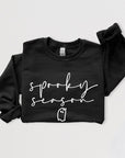 Spooky Season Graphic Fleece Sweatshirts