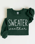 Sweater Weather Graphic Fleece Sweatshirts