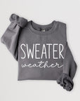 Sweater Weather Graphic Fleece Sweatshirts