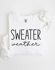 Sweater Weather Graphic Fleece Sweatshirts