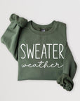 Sweater Weather Graphic Fleece Sweatshirts