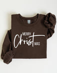 Merry Christmas Graphic Fleece Sweatshirts