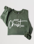 Merry Christmas Graphic Fleece Sweatshirts