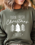 Farm Fresh Christmas Trees Fleece Sweatshirts