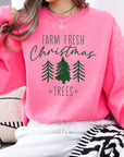 Farm Fresh Christmas Trees Fleece Sweatshirts