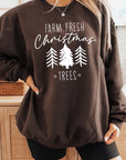 Farm Fresh Christmas Trees Fleece Sweatshirts