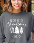 Farm Fresh Christmas Trees Fleece Sweatshirts