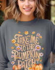 Take Me To The Pumpkin Patch Fleece Sweatshirts