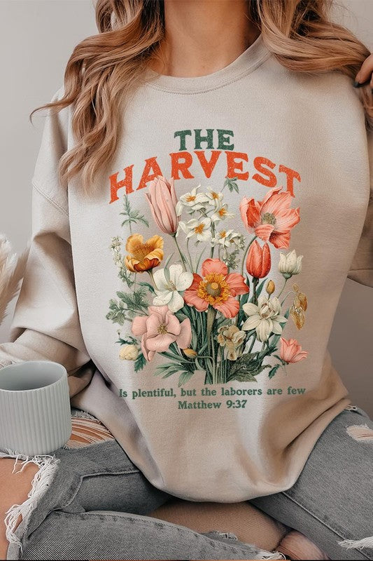 The Harvest Christian Graphic Fleece Sweatshirts