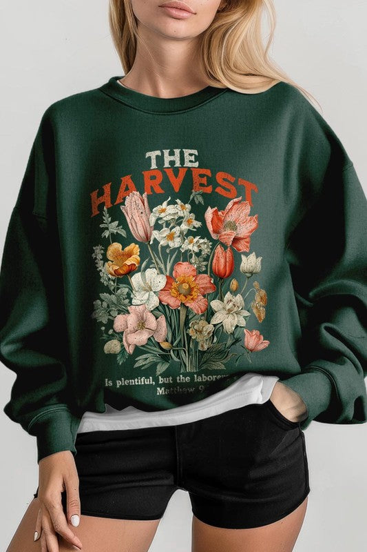 The Harvest Christian Graphic Fleece Sweatshirts