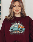 Take Me To The Pumpkin Patch Fleece Sweatshirts