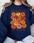 Pumpkin Season Boho Graphic Fleece Sweatshirts