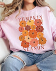 Pumpkin Season Boho Graphic Fleece Sweatshirts