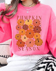 Pumpkin Season Boho Graphic Fleece Sweatshirts