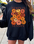 Pumpkin Season Boho Graphic Fleece Sweatshirts