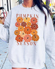 Pumpkin Season Boho Graphic Fleece Sweatshirts