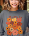 Pumpkin Season Boho Graphic Fleece Sweatshirts