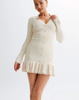 Women's Fashion Sweater Dress by Claude