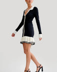 Women's Fashion Sweater Dress by Claude