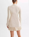 Women's Fashion Mini Sweater Dress by Claude