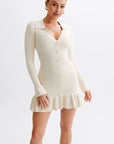 Women's Fashion Mini Sweater Dress by Claude